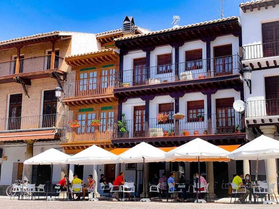 شقة El Balcon De La Rosa La Puebla de Montalbán المظهر الخارجي الصورة